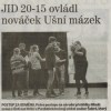 Jihlavský deník: JID 20-15 ovládl nováček Ušní mázek (16. 3. 2015)